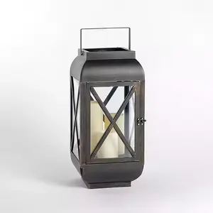 Direct From India OEM <b>Black</b> Metal <b>Candle</b> Holders <b>Lanterns</b> & Jars Laser Cut for Home Hotels Restaurants Interiors - Product Image 4