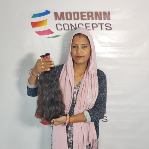 วิกผมต่อผมมนุษย์จากเวียดนามเป็นกลุ่ม100% ธรรมชาติมีหนังกำพร้าไม่ผ่านกระบวนการทางเคมี - Product Image 3