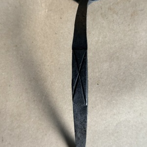 Manijas de Palanca para Puertas Forjadas a Mano, Estilo Vintage, Ecológicas, en Acabado Negro Hierro para Hogares, Hoteles y Ventanas - Product Image 4