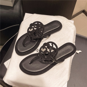 รองเท้าแตะหนังแท้สำหรับผู้หญิง, รองเท้าเดินชายหาดสไตล์อินเทรนด์2025 - Product Image 3