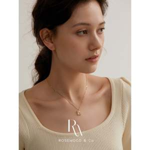 Gold Plated Dainty CZ Geometric Pendant <b>Necklace</b> Non-Tarnish Square Zirconia <b>Statement</b> <b>Necklace</b> with Trendy Style - Product Image 1