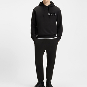 Survêtements pour hommes de qualité supérieure, streetwear, 100% coton, survêtement avec logo personnalisé, course à pied, jogging en plein air, léger - Product Image 1