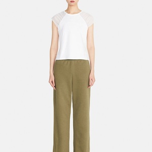 T-Shirt imprimé 100% coton pour femmes, vêtements d'été, en gros, OEM, personnalisé, décontracté, fournisseur de BD - Product Image 5