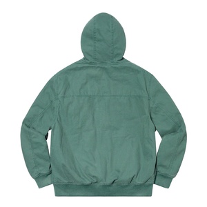 Chaqueta de trabajo con capucha de lona resistente de calidad superior, ropa de calle informal personalizada para exteriores, chaqueta de trabajador de otoño e invierno para hombres - Product Image 5