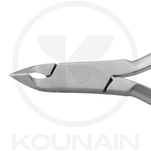 Cortador de cutículas profesional de acero inoxidable KOUNAIN, herramienta de manicura de eliminación de piel muerta duradera, cortapelos de dedo recto afilado - Product Image 4