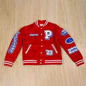 Dernier modèle de bombardier universitaire de qualité supérieure fabriqué à la mode à bas prix Veste de baseball pour hommes - Product Image 4