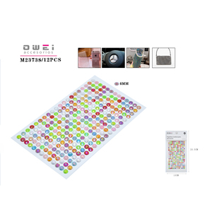 สติกเกอร์เพชรตกแต่งสีสันสดใสขนาดเล็ก - Product Image 1