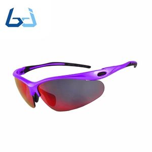 Borjye J103 Semi-rimless Tinted Lens Bi-injected Temple Gafas de sol deportivas - Product Image 3