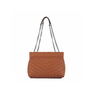 Borsa a Spalla da Donna in Vera Pelle Marrone Made in Italy AP IDEA MODA 1000g - Product Image 3
