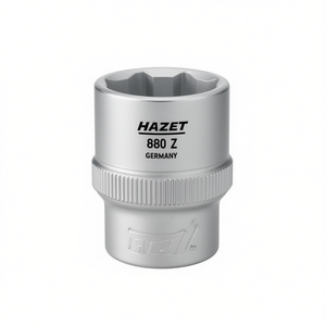 Hazet 3/8'' <b>12</b>-<b>Point</b> Square <b>Socket</b> with Traction Profile and Knurling 3/8 Inches - Product Image 3