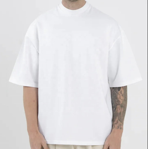 เสื้อยืดคอกลมแขนสั้นสีพื้นดำขาว ผ้าเจอร์ซีย์คอตตอน 100% รุ่นใหม่ปี 2026 รับสกรีนโลโก้ ราคาถูก เสื้อยืดเปล่า - Product Image 3