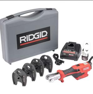 Kit de Herramienta de Prensado Compacta Ridgid 78148 RP 251 Nuevo con Mordazas ProPress y Batería - Product Image 4