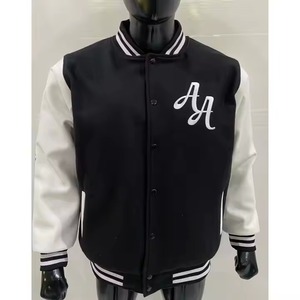 แจ็กเก็ตเลตเตอร์แมนสำหรับผู้ชายแจ็กเก็ตสำหรับผู้ชายไซส์ใหญ่พิเศษระบายอากาศได้ดีดีไซน์ใหม่สำหรับฤดูหนาว - Product Image 1