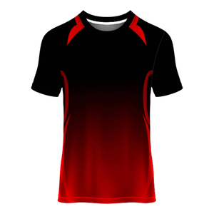 Maillot de football en polyester de haute qualité pour les fans Vente en gros Vêtements de sport imprimés confortables légers à séchage rapide pour l'entraînement - Product Image 2