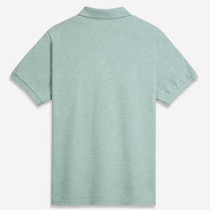 Venta al por mayor de camisetas polo de talla grande para hombre con logotipo personalizado de tela de algodón de manga corta Polo informal Proveedor - Product Image 6