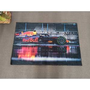 Colorful Printed <b>Rug</b> - Perfect for Boy Room, Formula One, <b>Bedroom</b>,Nonwoven Thin <b>Rug</b> - Product Image 1