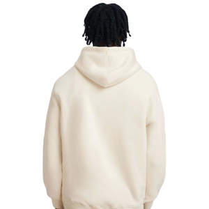 Sweat à capuche homme surdimensionné de haute qualité du fabricant 100% coton tissu français lourd hiver sérigraphie personnalisée - Product Image 3