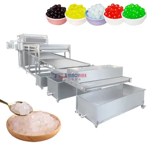 Real time production monitoring automatic boba bubble tea juice balls making machine Milk tea ingredients production equipment