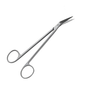 Sterilizable Hospital-Grade Surgical Scissors | Medical <b>Stainless</b> <b>Steel</b> <b>Angled</b> Scissor For Clinical Use - Product Image 4