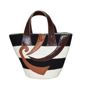 Bolsa de playa de yute multicolor totalmente personalizable al por mayor, flores bordadas, logotipo personalizado, moda para mujer, Exportación - Product Image 1