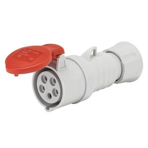 เต้ารับเคลื่อนที่แบบตรงสำหรับ HP IP44/IP54 3pnt 32A 380/415V สำหรับ gewiss plug และซ็อกเก็ต - Product Image 1