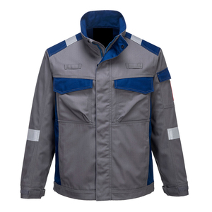 เสื้อแจ็คเก็ตหนังสำหรับผู้ชายและผู้หญิงเสื้อช่างเชื่อมเสื้องานเชื่อม - Product Image 3