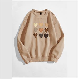 Women's Casual Solid Printed Knitted Hoodies Lightweight Cozy <b>Sweatshirt</b> 100% Cotton Waterproof Winter Acid Wash Technique <b>Cute</b> - Product Image 5