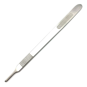 Stainless Steel Manual Surgical Scalpel Handle High Quality Reusable for General Surgery Use by INNOVAMED - Product Image 1