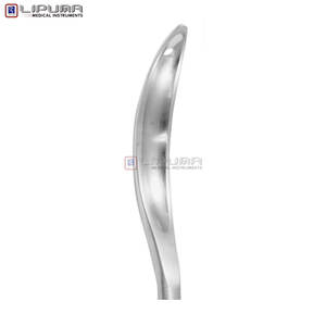 Conductores de ligadura hueca SCHMIEDEN, sonda de guía quirúrgica ligeramente curvada de 19cm, instrumentos médicos alemanes de acero inoxidable - Product Image 6