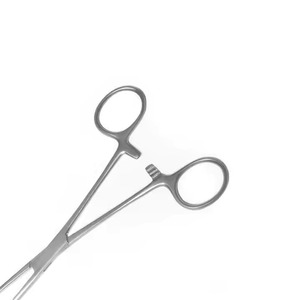 คีมจับเนื้อเยื่ออัลลิสแบบใช้มือ ทำจากสแตนเลสคุณภาพสูง ขนาด 25 ซม. 4x5 ฟัน สำหรับการผ่าตัด ใช้ครั้งเดียวทิ้ง - Product Image 5