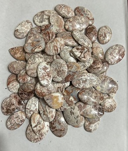 AAA + calidad personalizada suelta Rosita jaspe cabujón piedra de joyería de cristal Natural para la fabricación de piedras preciosas al por mayor - Product Image 4