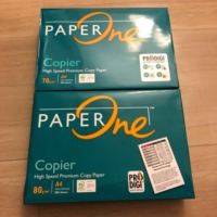 Papier de qualité PaperOne A4, papier à copier 80 g/m², 100 % pâte de bois vierge, importé, 500 feuilles par rame, 5 rames par carton