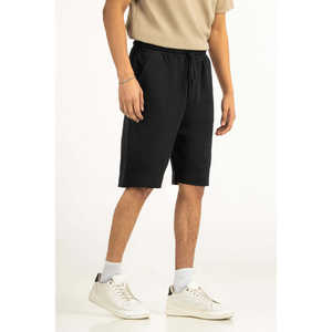 กางเกงขาสั้นลำลองสไตล์สตรีท ทรงหลวม เอวกลาง ระบายอากาศได้ดี กางเกงเบอร์มิวดาสำหรับเล่นกีฬา พิมพ์ลายโลโก้แบบพัฟฟ์ ไซส์ XXS - Product Image 5