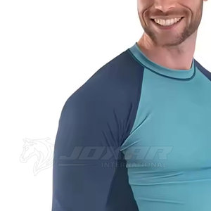 <b>Base</b> <b>Layer</b> Top for <b>Men</b> Custom Made OEM Support Breathable Lightweight Gym Wear - Product Image 5