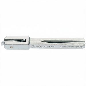 Galvanized Steel Offset EDI 10/8 X 80 mm Square <b>Hook</b>-Type Changeover Pin - Product Image 3