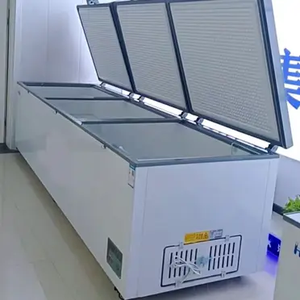 Tủ đông ngực thương mại bingke công suất lớn hai nhiệt độ làm mát trực tiếp điều khiển nhiệt độ kỹ thuật số cho siêu thị - Product Image 2