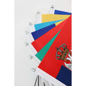Banderas de Escritorio Personalizadas de Sudán del Sur, Impresión Digital, Materiales de Seda y Plástico para Uso en Seguros de Automóviles, Educación, Agencias de Viajes - Product Image 5