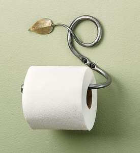 Porte-papier toilette en fer de luxe pour un style de salle de bain haut de gamme avec une finition et une durabilité de qualité supérieure - Product Image 2