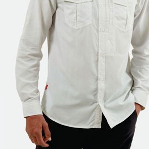 เสื้อคอตตอนสำหรับผู้ชายเสื้อเชิ้ตลำลองมีกระดุมปักลาย3D งานตามสั่งระบายอากาศได้ดี - Product Image 2