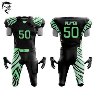 Camisetas de fútbol americano con estampado de logotipo personalizado superior 2025 | Conjunto completo para adultos | Uniformes de poliéster unisex OEM/ODM - Product Image 5