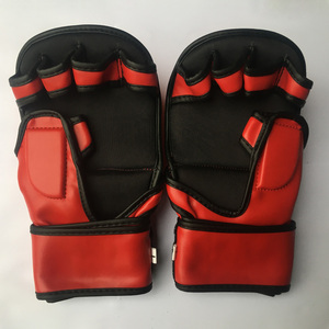 Gants de boxe en cuir PU personnalisés pour hommes, imprimés, 8oz-16oz, fermeture à lacets, impression lumineuse, entraînement MMA/Kickboxing, arts martiaux - Product Image 5