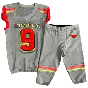 Uniforme de fútbol americano, uniformes de fútbol americano de sarga de aparejos, camiseta de fútbol americano - Product Image 5