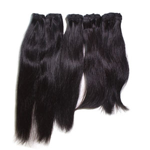 Nos mèches de cheveux humains lisses et raides de qualité supérieure - texture douce, qualité durable et brillance - parfaites pour obtenir un look naturel - Product Image 4