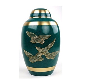 Classic Brass Adult Urn <b>For</b> Human <b>Ashes</b> Strong Durable And Designed <b>For</b> Memorial <b>Keepsake</b> Funeral And Remembrance Needs - Product Image 5
