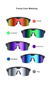 Gafas de Sol Inteligentes con IA para Ciclismo al Aire Libre, con Cámara HD de 800W Antivibración, Reconocimiento de Imágenes, Reproductor de Música y <span class=keywords><strong>Traductor</strong></span> - Product Image 2
