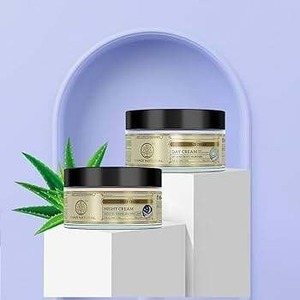 Vaadi herbals ครีมลาเวนเดอร์ต่อต้านริ้วรอยสำหรับผิวหน้าสำหรับผิวเรียบหรืออ่อนนุ่มและคืนความอ่อนเยาว์พร้อมจำหน่าย - Product Image 1