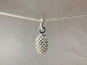 925 pendentif en argent Sterling collier pointillé conception solide belle classique or bijou pendentif à breloque en gros tout le monde cadeau - Product Image 4