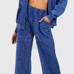 Chándal Deportivo Informal de Moda para Mujer, Lavado Ácido, de la Mejor Calidad 2026, para Adultos, Mangas Largas - Product Image 6