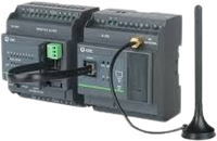 Mini PLC GIC PL-100 Modelo PC10BD14006D1 con Programación PLC, 112 E/S, 24VDC, Memoria RAM/Flash, Comunicación RS485/RS232
