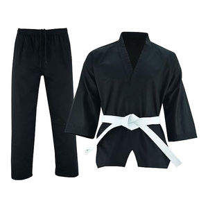 Arts martiaux professionnels de haute qualité sur mesure noir karaté uniforme karaté Gi karaté costume Pro qualité arts martiaux porter - Product Image 1